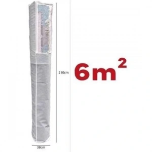 Leyloş Pencereli Halı Hurcu Toz Geçirmez Sağlam Dayanıklı Hurç Organizer 4m²