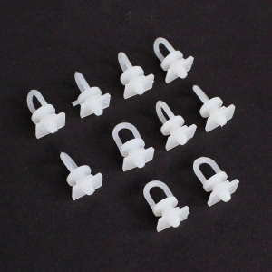 Leyloş Perde Düğmesi 10 Adet Dikdörtgen Tabanlı