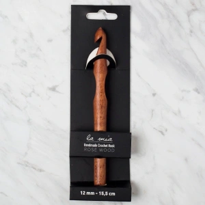 Leyloş Rosewood 12 Mm 15.5 Cm Ahşap Yün Tığ