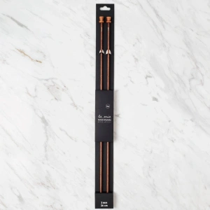 Leyloş Rosewood 3 Mm 36 Cm Ahşap Örgü Şişi