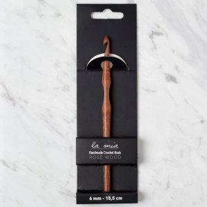 Leyloş Rosewood 6 Mm 15.5 Cm Ahşap Yün Tığ