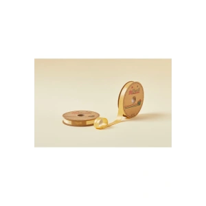 Leyloş Saten Katlı 049 Sarı 2 Cm 25 Metre %100 Polyester