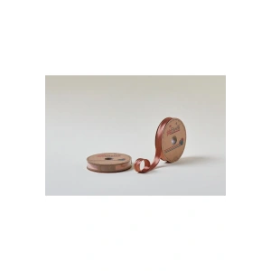 Leyloş Saten Katlı 064 Kahverengi 2 Cm 25 Metre %100 Polyester