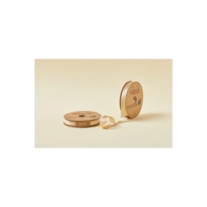 Leyloş Saten Katlı 067 Bej 2 Cm 25 Metre %100 Polyester