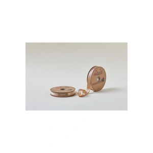 Leyloş Saten Katlı 080 Koyu Bej 2 Cm 25 Metre %100 Polyester