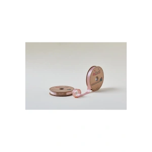 Leyloş Saten Katlı 097 Pudra 2 Cm 25 Metre %100 Polyester