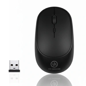 Leyloş Siyah Renkli Ergonomik Sessiz Kablosuz Mouse – Usb Alıcılı, Ofis Ve Oyun İçin Konforlu Bilgisayar Faresi Ms6310