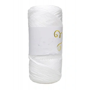 Makrome İpi 3mm Polyester Beyaz