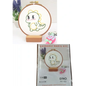 Nakış Kitleri Kasnaklı 8.6 X 6 Cm Dino