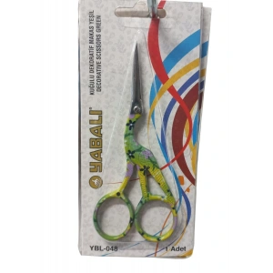 Nakış Makası Kuğulu Dekoratif Makas Yeşil Ybl-048 Model 6