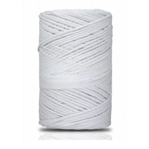 Pamuk Makrome 2 Mm Beyaz