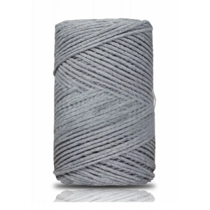 Pamuk Makrome 2 Mm Gri