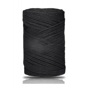 Pamuk Makrome 2 Mm Siyah