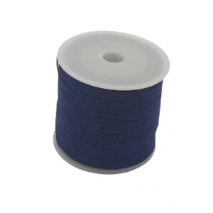 Paraşüt İpi, Bileklik-kolye Örgü İpi 1 Mm 50 Metre İndigo