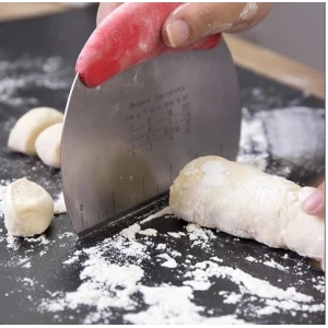 Paslanmaz Çelik Hamur Kesme Ve Şekillendirme Spatulası