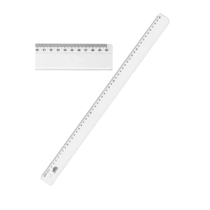 Plastik Cetvel 50 Cm