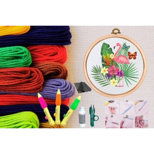 Punch Seti Nakış Seti Kasnaklı Kendin Yap Seti Seri 16