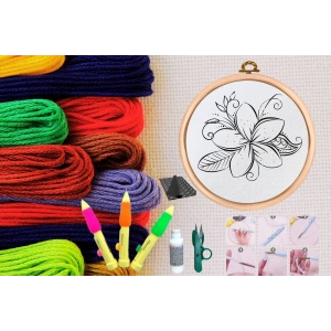 Punch Seti Nakış Seti Kasnaklı Kendin Yap Seti Seri 33