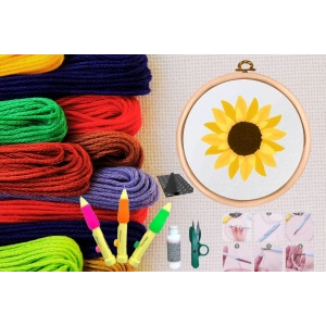 Punch Seti Nakış Seti Kasnaklı Kendin Yap Seti Seri 39