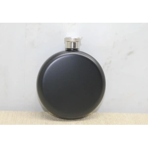 Yuvarlak Tekli Matara Siyah