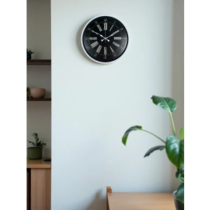 Zentime 36 Cm Beyaz Dekoratif Duvar Saati