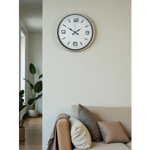 Zentime 36 Cm Krem Dekoratif Duvar Saati