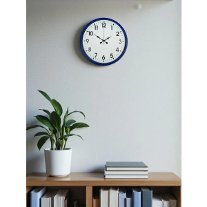 Zentime 36 Cm Lacivert Dekoratif Duvar Saati