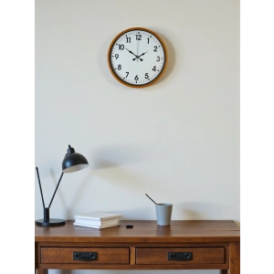 Zentime 36 Cm Turuncu Dekoratif Duvar Saati