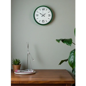 Zentime 36 Cm Yeşil Dekoratif Duvar Saati
