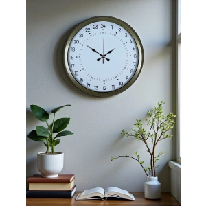 Zentime 40 Cm Eskitme Vintage Alışılmışın Dışında Duvar Saati