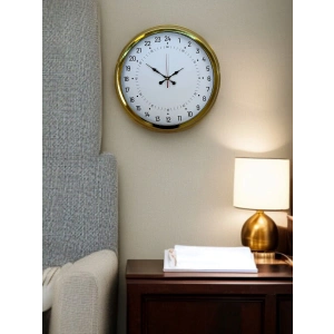 Zentime 40 Cm Gold Lüks Duvar Saati