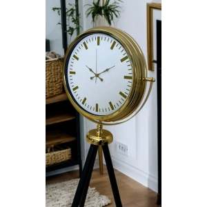 Zentime Gold Balance Tripod Ayaklı Saat