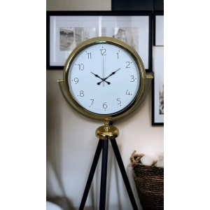 Zentime Gold Premium Dekoratif Tripod Ayaklı Saat