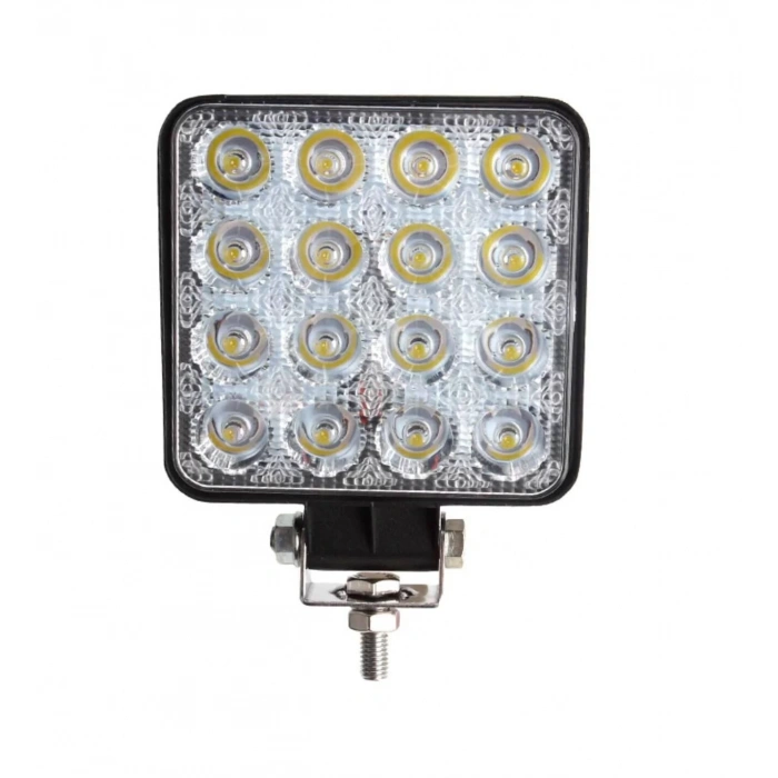16 LEDLİ OFF ROAD ÇALIŞMA LAMBASI SİS FARI 12 VOLT 48 WATT