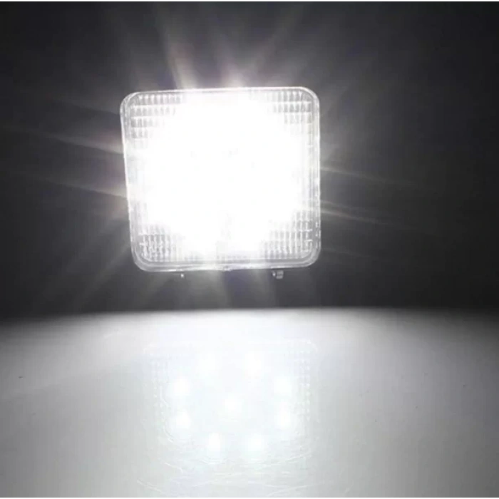 9 LEDLİ OFF ROAD ÇALIŞMA LAMBASI SİS FARI 12 VOLT 27 WATT