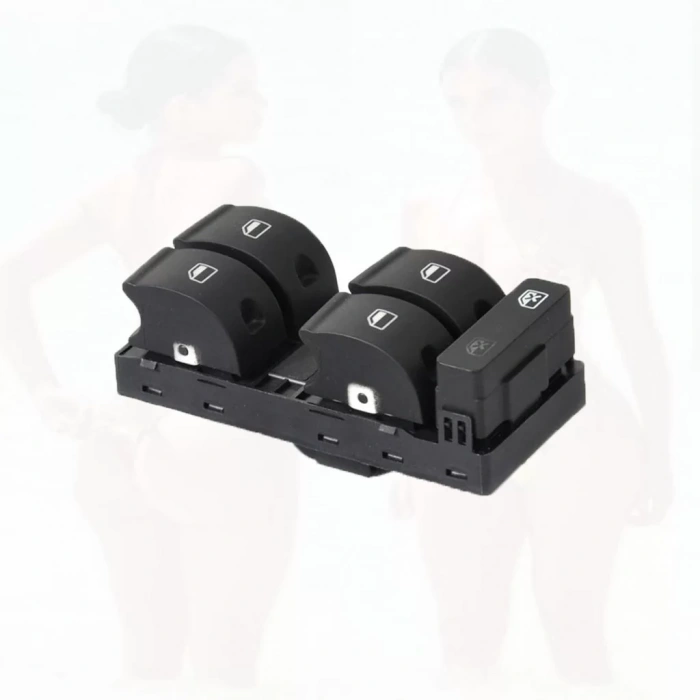 AUDİ A4 DÖRTLÜ VE TEKLİ CAM ANAHTARI DÜĞMESİ SETİ 2002--2008 OEM