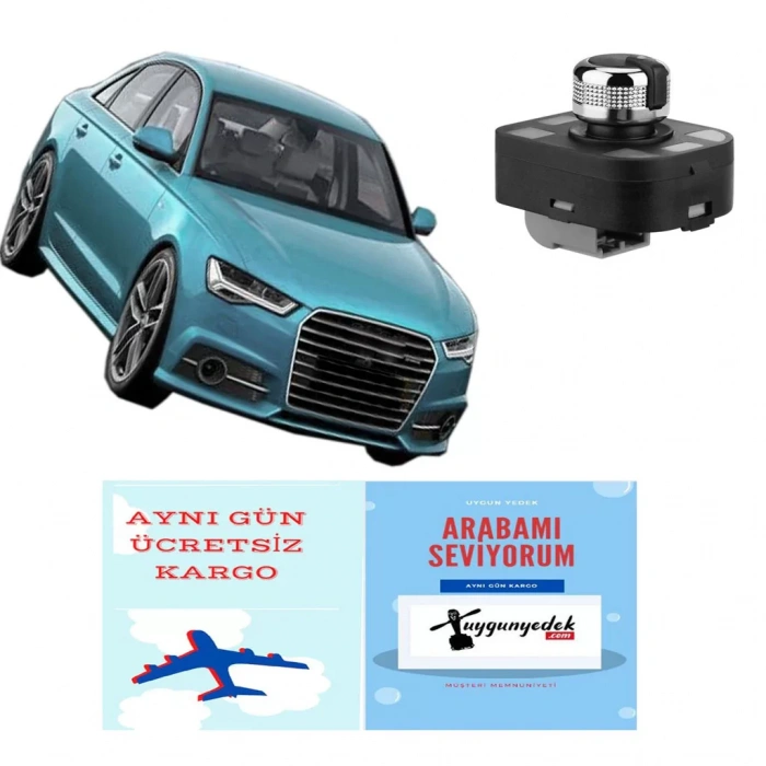 AUDİ A6 DİKİZ AYNA AYAR DÜĞMESİ JOYSTİĞİ 2009--2011