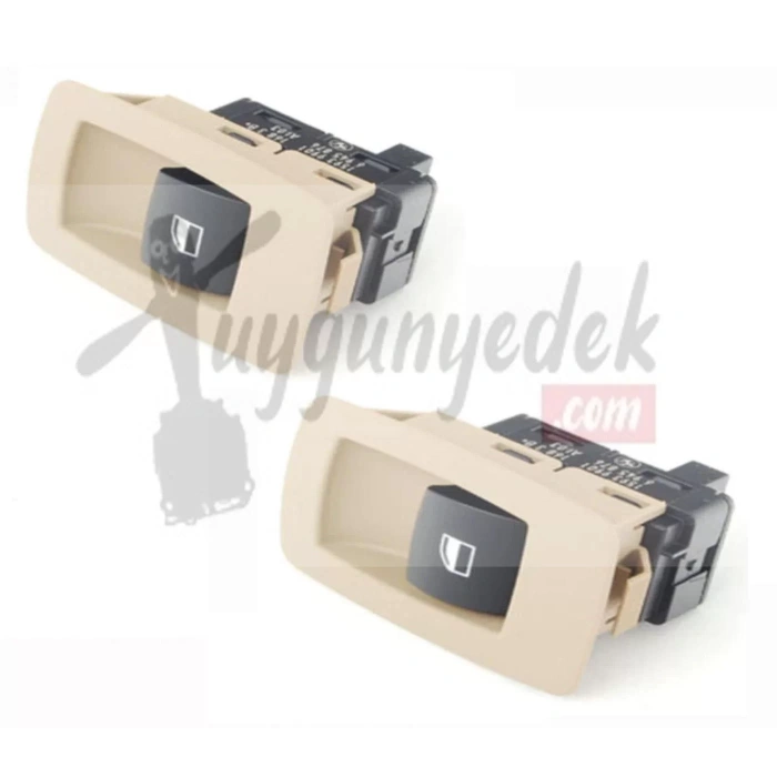 BMW E90 3 SERİSİ TEKLİ CAM DÜĞMESİ BEJ 2006--2011