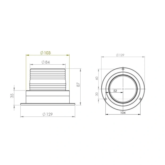ÇAKAR LAMBA CİVATALI 12V / 24V 3 FONKSİYONLU