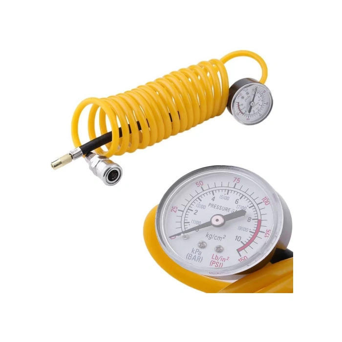 ÇİFT PİSTONLU LASTİK HAVA KOMPRESÖRÜ JUMBO ÇANTALI TAM PROFESYONE