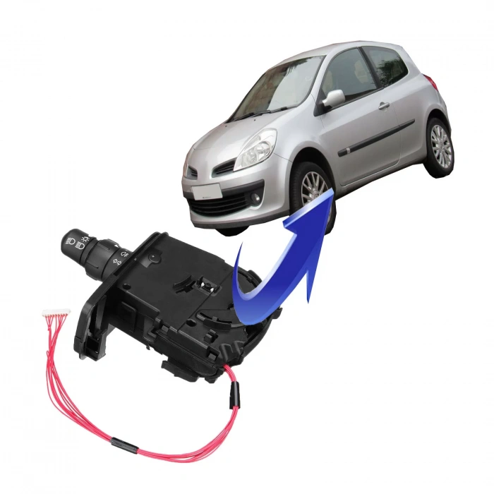 CLİO 3 FAR VE SİNYAL KUMANDA KOLU 2008--2012 (GARANTİLİ OEM ÜRÜN)