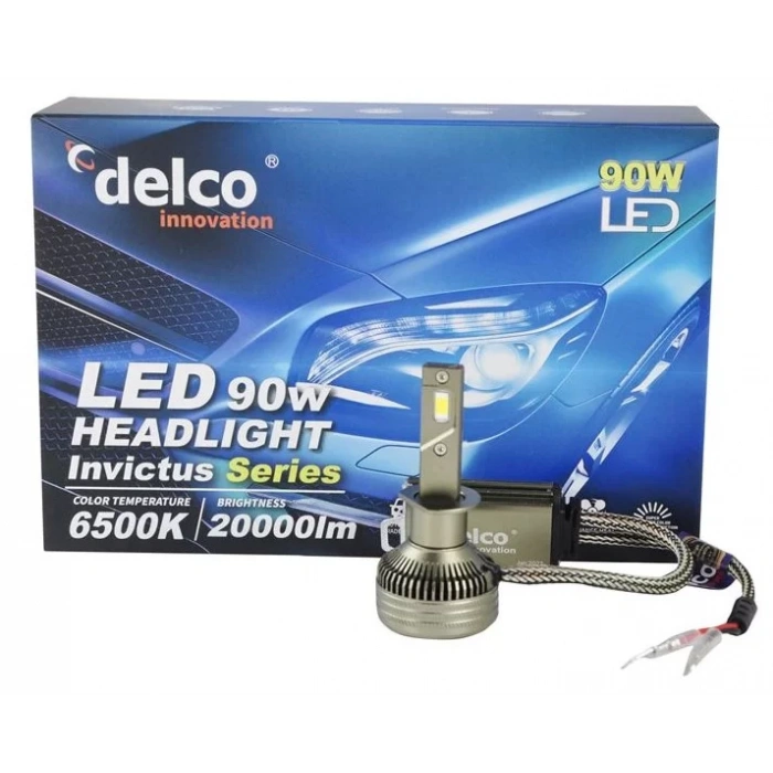 CRN Delco İnvictus H1 Led Xenon Far Ampulü 20000 Lümen 6500K