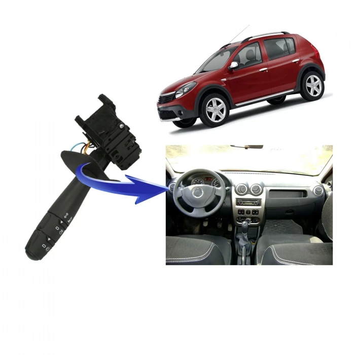 DACİA SANDERO FAR SİNYAL KOLU ARKA SİSLİ 2008--2012