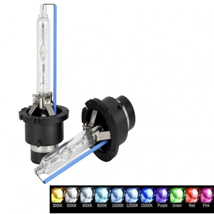 FESAN D2S 8000 KELVİN XENON FAR AMPULÜ BUZ MAVİSİ 35W ( 2 ADET )