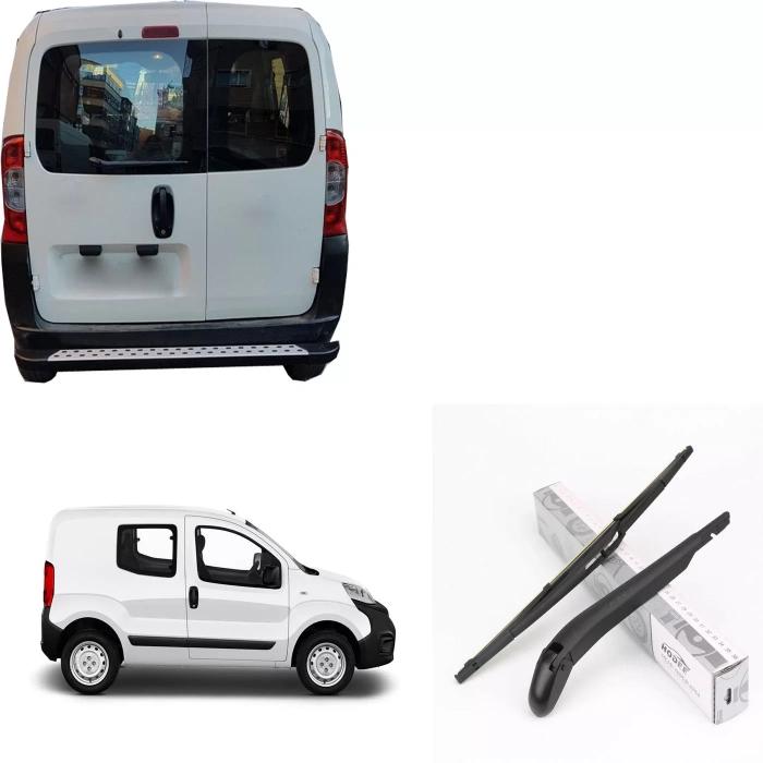 FİORİNO - BİPPER - NEMO ARKA SİLECEK KOLU VE SÜPÜRGESİ ÇİFT KAPIL