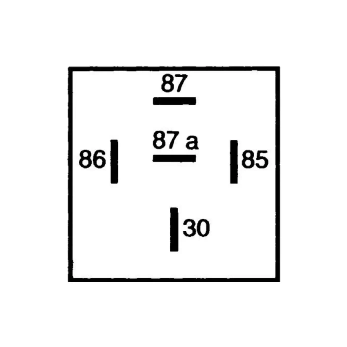 HELLA 933332041 ÜNİVERSAL MİNİ ROLE 5 FİŞLİ 12 VOLT