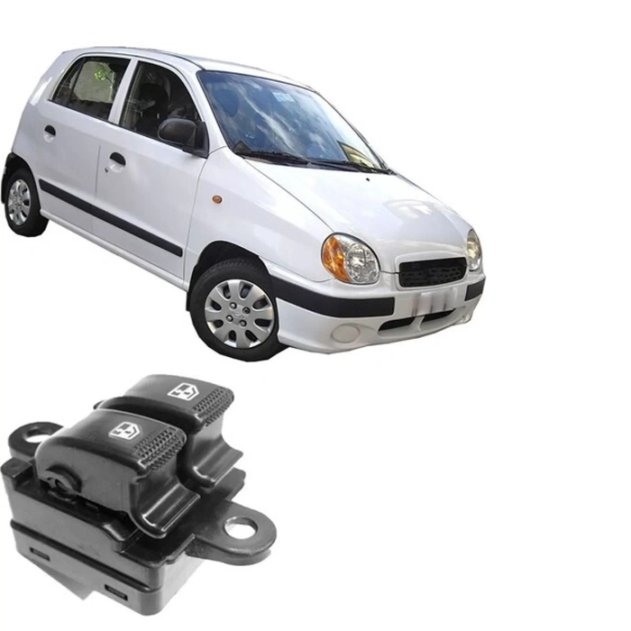 HYUNDAİ ATOS SOL ÇİFTLİ CAM DÜĞMESİ ANAHTARI