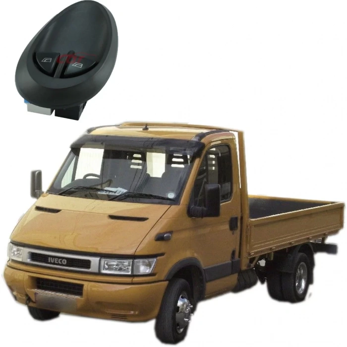 İVECO DAİLY SOL ÇİFTLİ CAM DÜĞMESİ ANAHTARI KASALI AYNA AYARSIZ