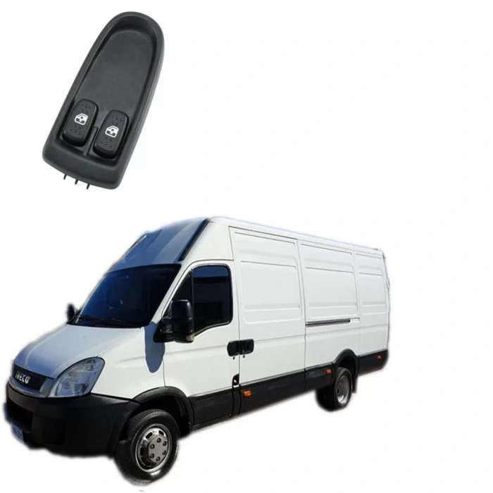 İVECO DAİLY SOL ÇİFTLİ CAM DÜĞMESİ ÇERÇEVELİ 2006--2012