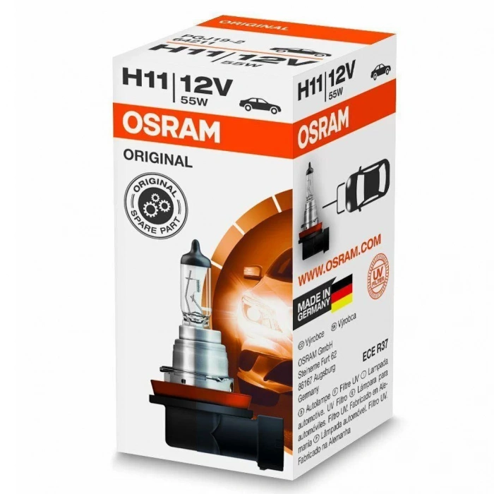 OSRAM 64211 55 WATT H11 PGJ19 MADE İN GERMANY